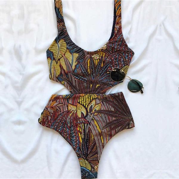 one-piece suits vintage printed bandage one piece swimsuit women swimwear high cut out monokini waist bathing suit bodysuit beach wear
one-piece suits vintage printed bandage one piece swimsuit women swimwear high cut out monokini waist bathing suit bodysuit beach wear
