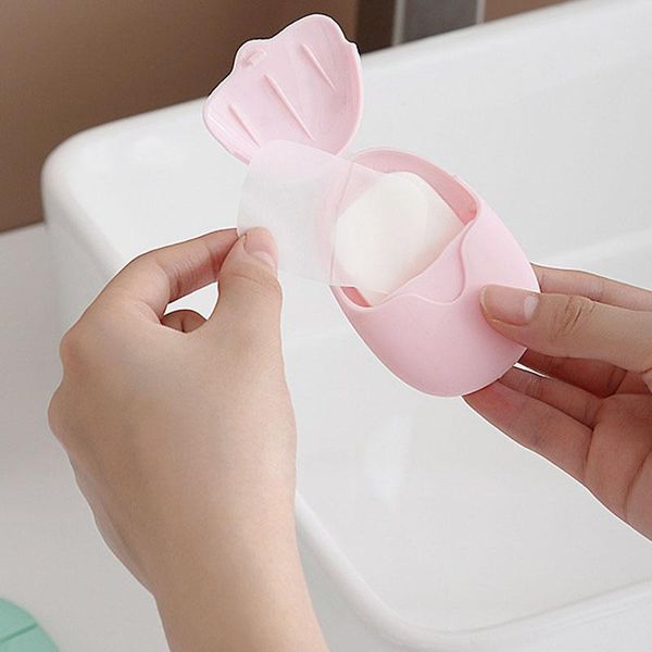 soap dishes 50 pcs disposable paper travel portable mini washing hand bath clean scented slice sheets
soap dishes 50 pcs disposable paper travel portable mini washing hand bath clean scented slice sheets