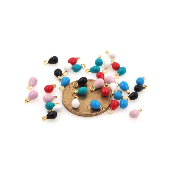 charms 10pcs enamel colorful teardrop pendant, water drop charm, diy necklaces earrings studs jewelry making 6.2x3.5mm, Bronze;silver
charms 10pcs enamel colorful teardrop pendant, water drop charm, diy necklaces earrings studs jewelry making 6.2x3.5mm, Bronze;silver