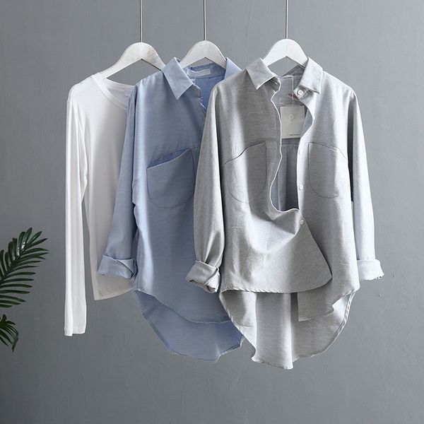2021 spring women summer blouse korean long sleeve womens and blouses vintage women shirts blusas roupa feminina, White
2021 spring women summer blouse korean long sleeve womens and blouses vintage women shirts blusas roupa feminina, White