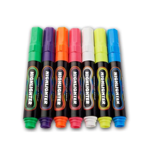 highlighters 6 pcs/box 7-color colorful 4mm-round-tip highlighter marker for led screen & office supply, Black;red
highlighters 6 pcs/box 7-color colorful 4mm-round-tip highlighter marker for led screen & office supply, Black;red