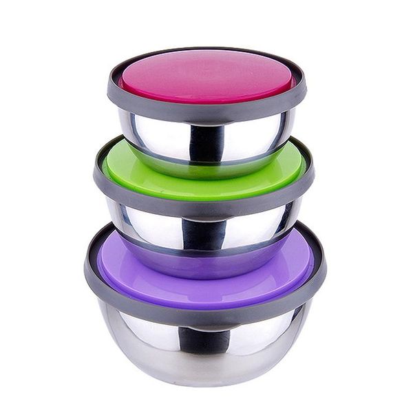 lunch box 3pcs stainless steel seal bowl with lid storage container kitchen tool dinnerware sets
lunch box 3pcs stainless steel seal bowl with lid storage container kitchen tool dinnerware sets