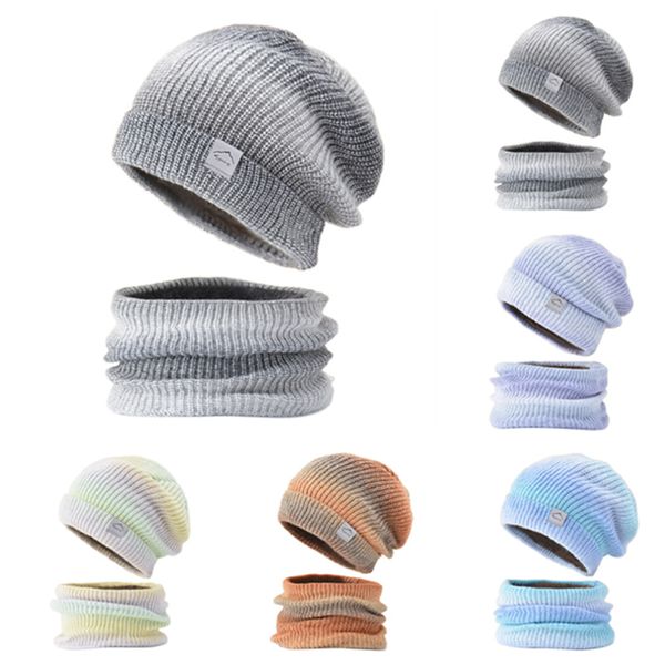two sets of gradient woolen hat with thick warm ear protection and cold protection, Blue;gray
two sets of gradient woolen hat with thick warm ear protection and cold protection, Blue;gray