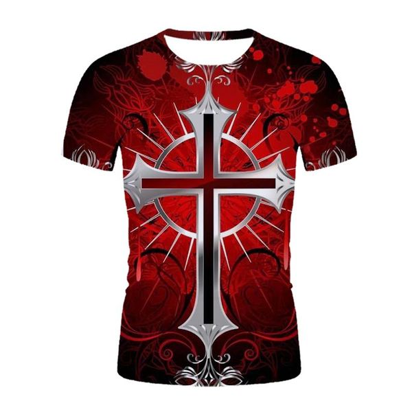 men's t-shirts christian cross 3d printing jesus design t-shirt plus size selling hip hop harajuku short sleeve, White;black
men's t-shirts christian cross 3d printing jesus design t-shirt plus size selling hip hop harajuku short sleeve, White;black