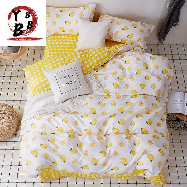 bedding sets 2021 yellow prints set 3/4pcs kids/bed linen duvet cover sheet pillowcase fruit quilt bedroom
bedding sets 2021 yellow prints set 3/4pcs kids/bed linen duvet cover sheet pillowcase fruit quilt bedroom
