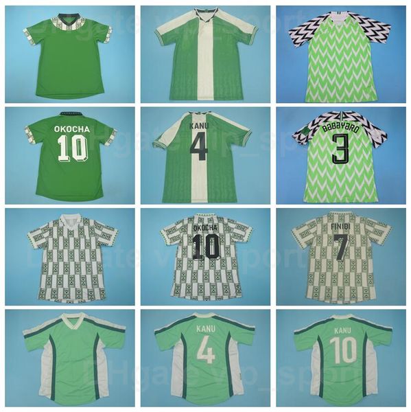 1986 1994 1995 1998 vintage finidi retro soccer jersey okocha kanu okoro okechukwu dayo ojo amokachi osas ikpeba green football shirt kits n, Black;yellow
1986 1994 1995 1998 vintage finidi retro soccer jersey okocha kanu okoro okechukwu dayo ojo amokachi osas ikpeba green football shirt kits n, Black;yellow
