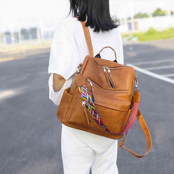 retro large backpack women bohemia style pu leather rucksack womens knapsack travel backpacks shoulder school bags back pack
retro large backpack women bohemia style pu leather rucksack womens knapsack travel backpacks shoulder school bags back pack