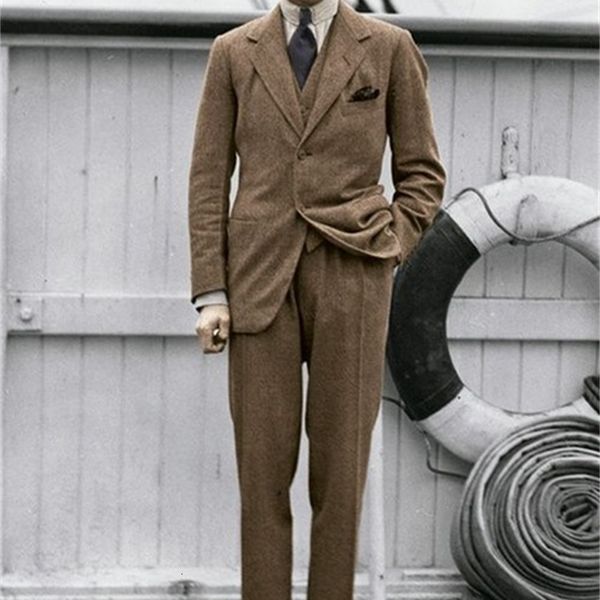 men's suits & blazers the latest in fall and design winter coat tweed brown body west three-suit tight piece of men's custom tuxed, White;black
men's suits & blazers the latest in fall and design winter coat tweed brown body west three-suit tight piece of men's custom tuxed, White;black
