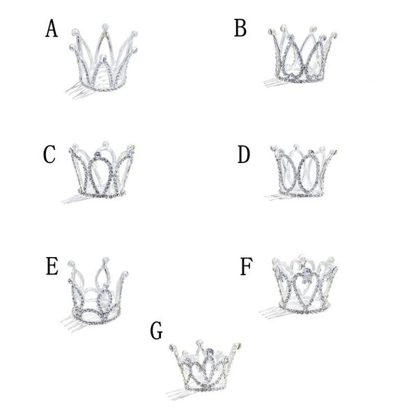 hair clips & barrettes small girls crown tiara combs crystal rhinestone mini tilar party fashion kids accessories jewelry birthday gifts, Golden;silver
hair clips & barrettes small girls crown tiara combs crystal rhinestone mini tilar party fashion kids accessories jewelry birthday gifts, Golden;silver