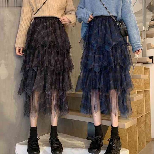 Skirts skirts Spring Cakee Blue Plaid Patchwork Retro Tulle High Low Irregular Check Maxi Long Mesh S 0EF2, Black
Skirts skirts Spring Cakee Blue Plaid Patchwork Retro Tulle High Low Irregular Check Maxi Long Mesh S 0EF2, Black