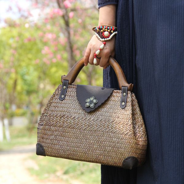 straw bamboo woven bag brown stuff sackstotes women's hand cotton hemp ethnic matching
straw bamboo woven bag brown stuff sackstotes women's hand cotton hemp ethnic matching
