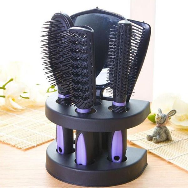 hair brushes 5pcs professional salon hairbrush set barber combs hairdressing styling tools accessories, Silver
hair brushes 5pcs professional salon hairbrush set barber combs hairdressing styling tools accessories, Silver