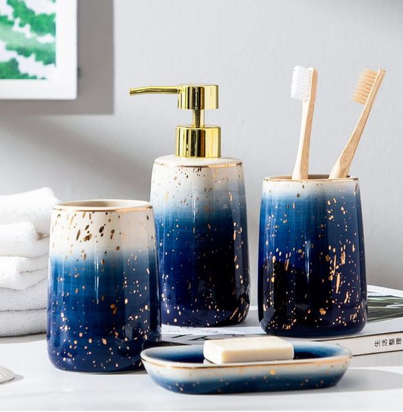 light luxury ceramic bathroom wash set household mouthwash cup tooth soap box couple wedding gift supplies bath accessory
light luxury ceramic bathroom wash set household mouthwash cup tooth soap box couple wedding gift supplies bath accessory