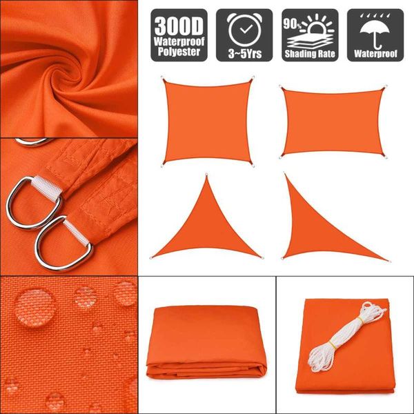 shade 300d waterproof sun-shelter sunshade sail outdoor rectangle garden canopy yard beach awning cloth orange
shade 300d waterproof sun-shelter sunshade sail outdoor rectangle garden canopy yard beach awning cloth orange