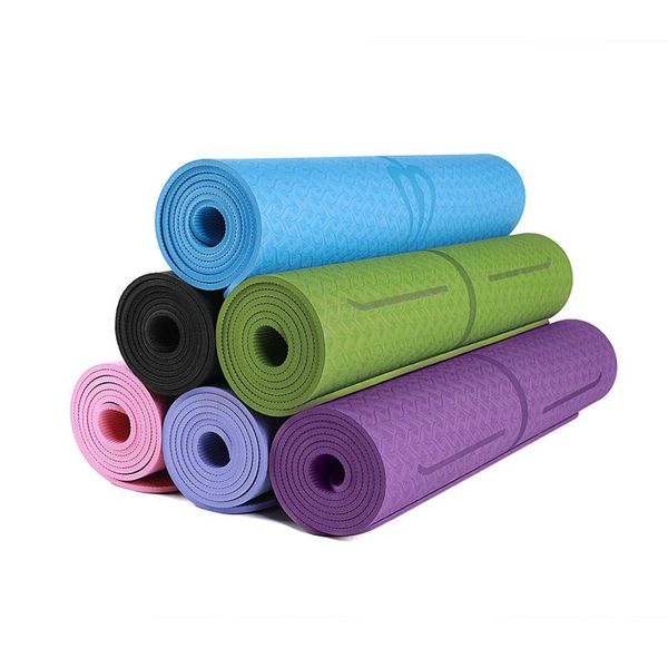 yoga mats 183*61*0.6cm tpe mat with position line non slip carpet for beginner environmental fitness gymnastics
yoga mats 183*61*0.6cm tpe mat with position line non slip carpet for beginner environmental fitness gymnastics