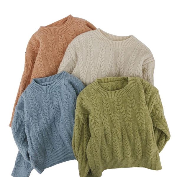 cardigan autumn winter cotton thicken pullover outerwear children's sweater girl's round collar knitted boys girls knitwear lz132, Blue
cardigan autumn winter cotton thicken pullover outerwear children's sweater girl's round collar knitted boys girls knitwear lz132, Blue