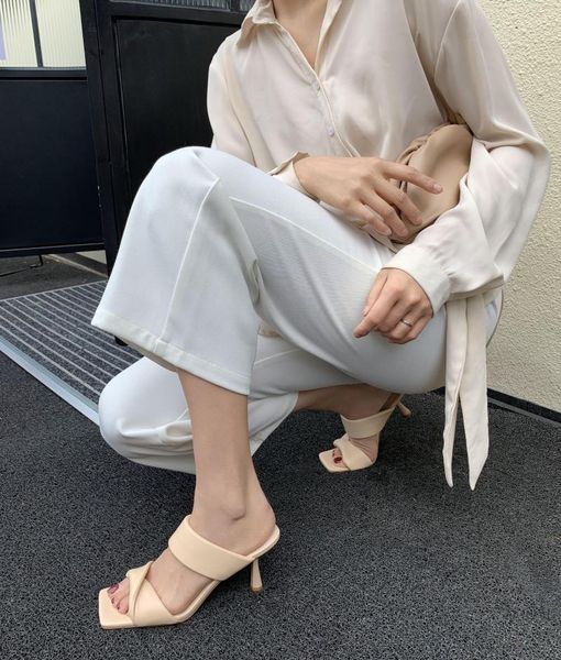 slippers 2021 summer trendy french-style sheepskin flat high-heel slippers~~., Black
slippers 2021 summer trendy french-style sheepskin flat high-heel slippers~~., Black