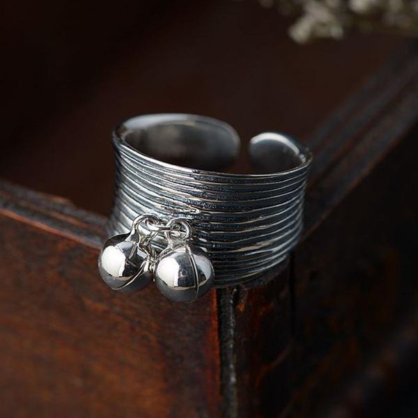 silver double bead ring original pure s925 sterling rings for women jewelry open adjustable size cluster, Golden;silver
silver double bead ring original pure s925 sterling rings for women jewelry open adjustable size cluster, Golden;silver