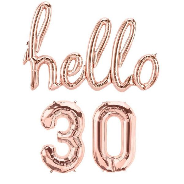 party decoration rose gold hello 30 foil balloons number 18 20 21 40 50 60 70 birthday inflatable air globos
party decoration rose gold hello 30 foil balloons number 18 20 21 40 50 60 70 birthday inflatable air globos