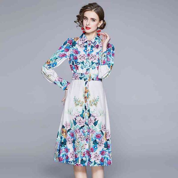 banulin spring summer fashion runway shirt dress women's long sleeve turn down neck vintage floral print belted midi 210603, Black;gray
banulin spring summer fashion runway shirt dress women's long sleeve turn down neck vintage floral print belted midi 210603, Black;gray