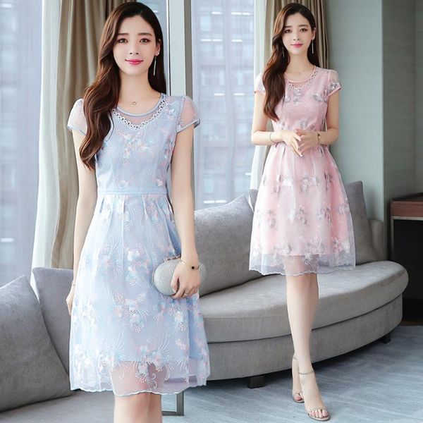 casual dresses 2021 elegant pink floral mesh sweet mini spring summer plus size vintage runway short dress women bodycon party vestidos, Black;gray
casual dresses 2021 elegant pink floral mesh sweet mini spring summer plus size vintage runway short dress women bodycon party vestidos, Black;gray