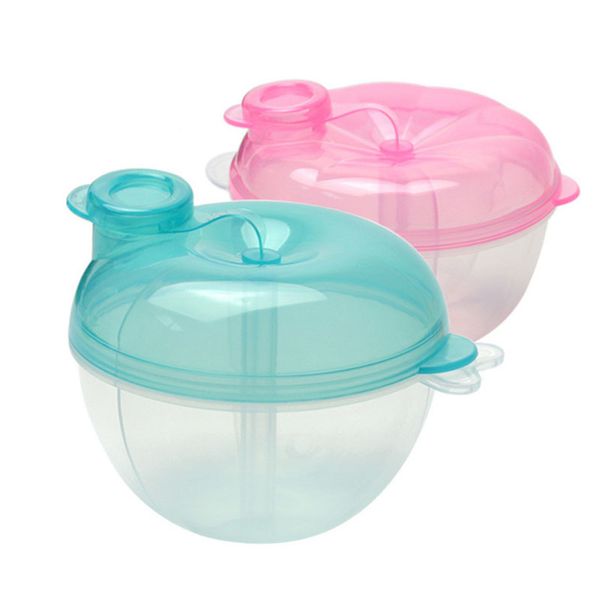 1pcs three-grid rotating milk powder box apple shape food grade pp baby milk powder box baby snack food storage box
1pcs three-grid rotating milk powder box apple shape food grade pp baby milk powder box baby snack food storage box