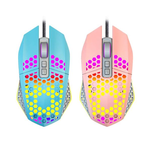 mice g1 wired gaming mouse honeycomb shell 3200 dpi adjustable 7 buttons rgb backlit optical for pc gamer 
mice g1 wired gaming mouse honeycomb shell 3200 dpi adjustable 7 buttons rgb backlit optical for pc gamer
