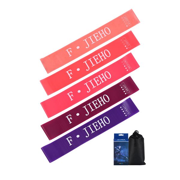 elastic fitness sport band 5 different strength training hip resistance band set
elastic fitness sport band 5 different strength training hip resistance band set