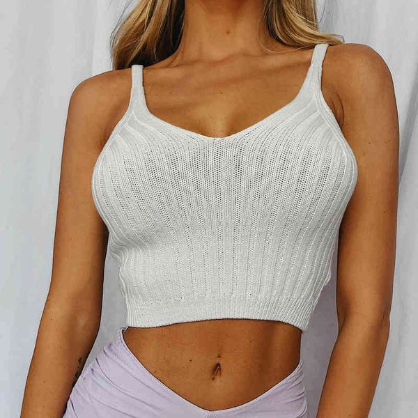 spring summer black women v-neck solid color strap short crop womens knitted halter camis 210514, White
spring summer black women v-neck solid color strap short crop womens knitted halter camis 210514, White
