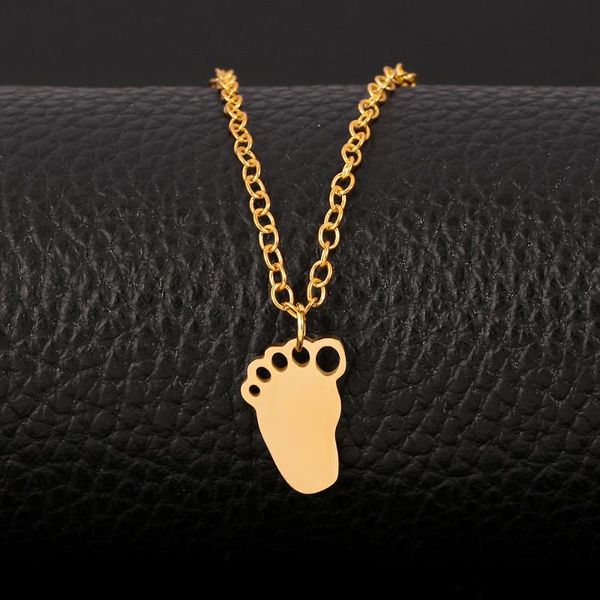 stainless steel feet shape pendant necklace gold silver color small foot necklaces choker
stainless steel feet shape pendant necklace gold silver color small foot necklaces choker