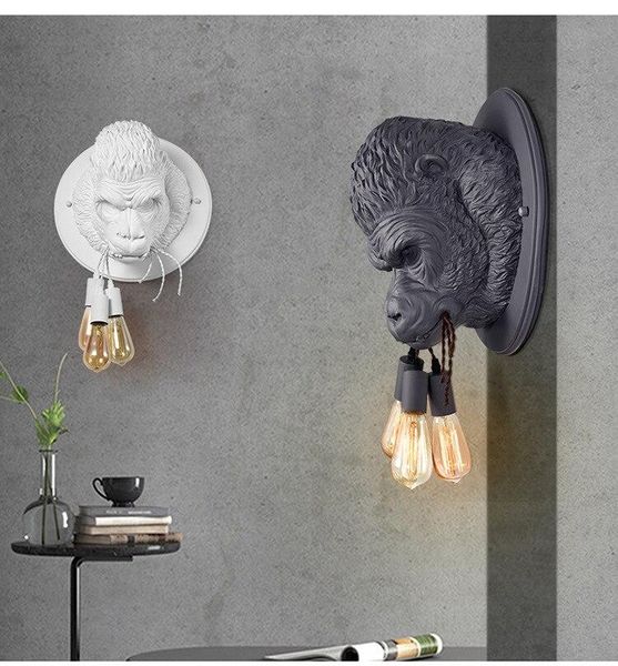 wall lamps retro nordic modern industrial lamp art creative living room corridor aisle resin orangutan lighting decor sconce light
wall lamps retro nordic modern industrial lamp art creative living room corridor aisle resin orangutan lighting decor sconce light