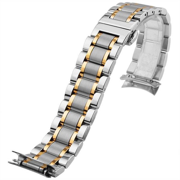 watch bands stainless steel metal band bracelet wrist strap watchband with hollow arc interface12mm 14mm 16mm 18mm 20mm 22mm 24mm, Black;brown
watch bands stainless steel metal band bracelet wrist strap watchband with hollow arc interface12mm 14mm 16mm 18mm 20mm 22mm 24mm, Black;brown