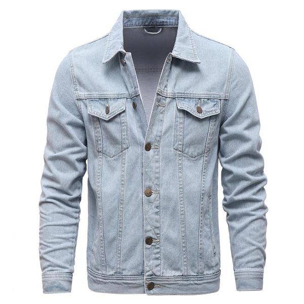 men's jackets men 2021 spring classic cotton denim trucker jacket coat autumn outwear solid color ripped unlined jeans 5xl, Black;brown
men's jackets men 2021 spring classic cotton denim trucker jacket coat autumn outwear solid color ripped unlined jeans 5xl, Black;brown