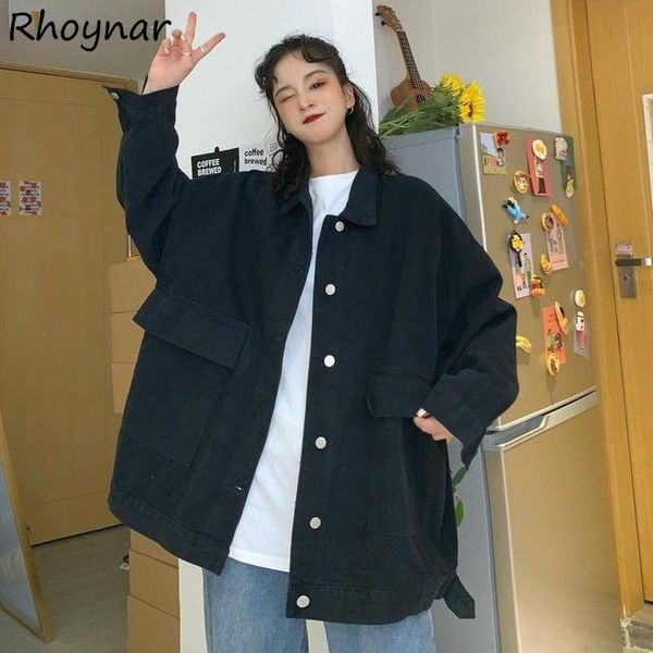 women's jackets women selling denim cargo leisure loose solid basic students streetwear chic design all-match clothing trendy, Black;brown
women's jackets women selling denim cargo leisure loose solid basic students streetwear chic design all-match clothing trendy, Black;brown