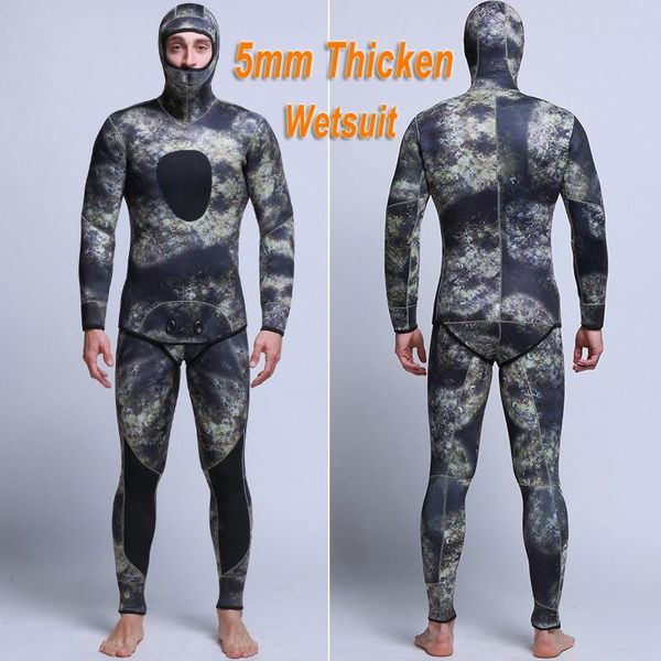 one-piece suits men's 5mm scr full suit camouflage two piece splicing diving surfing snorkel swimsuit split combinaison surf wetsuit
one-piece suits men's 5mm scr full suit camouflage two piece splicing diving surfing snorkel swimsuit split combinaison surf wetsuit