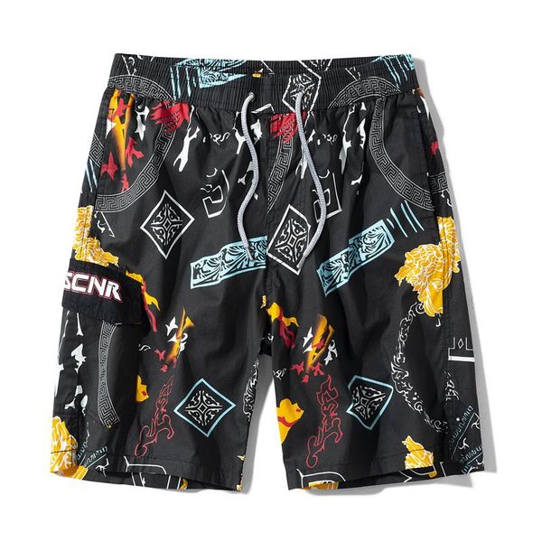 men's color shorts swimming beach cotton surfing board swimwear suits surf for men, White;black
men's color shorts swimming beach cotton surfing board swimwear suits surf for men, White;black