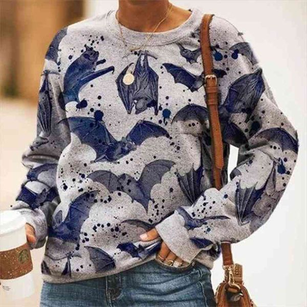 harajuku bat print sweatshirt women autumn loose casual all-match long sleeve pullover female o neck streetwear sweatshirt, Black
harajuku bat print sweatshirt women autumn loose casual all-match long sleeve pullover female o neck streetwear sweatshirt, Black