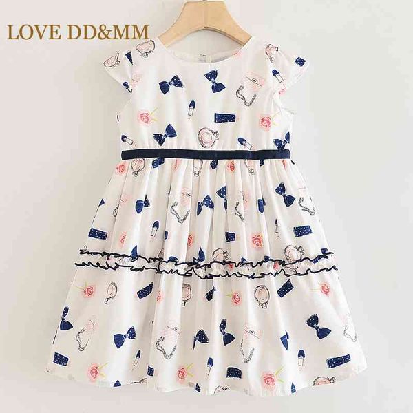love dd&mm girls dresses summer children's wear girls sweet splice bow print short sleeve dress 210715, Red;yellow
love dd&mm girls dresses summer children's wear girls sweet splice bow print short sleeve dress 210715, Red;yellow
