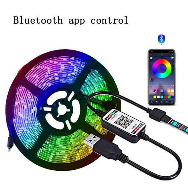 strips led strip light bluetooth usb powered lights rgb color changing tv backlights for home decor
strips led strip light bluetooth usb powered lights rgb color changing tv backlights for home decor
