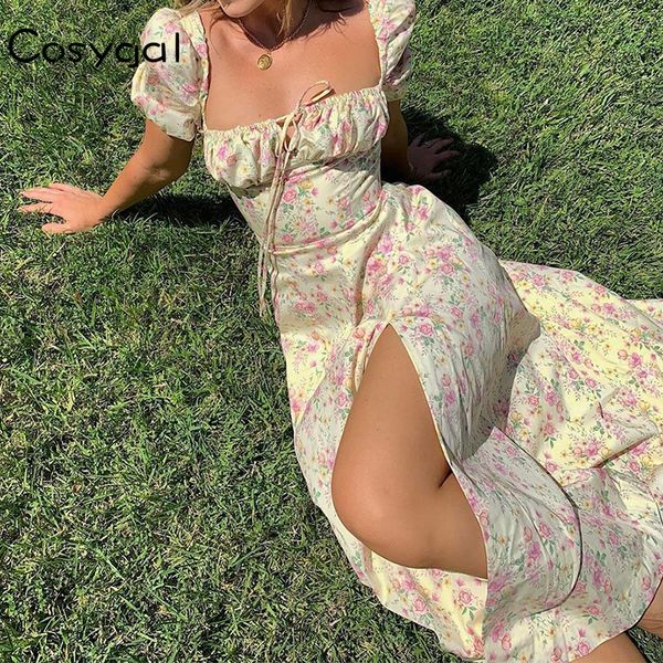 cosygal ruched floral printing 2021 summer dress women ruched short puff sleeve split midi long party dresses lady sundress, Black;gray
cosygal ruched floral printing 2021 summer dress women ruched short puff sleeve split midi long party dresses lady sundress, Black;gray