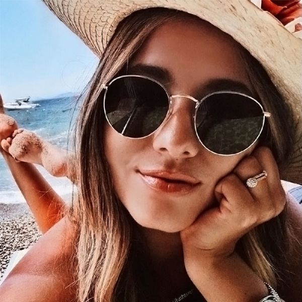 sunglasses jzu 2021 vintage round women sun glasses retro brand designer alloy mirror colour eyewear lunette de soleil femme a519, White;black
sunglasses jzu 2021 vintage round women sun glasses retro brand designer alloy mirror colour eyewear lunette de soleil femme a519, White;black
