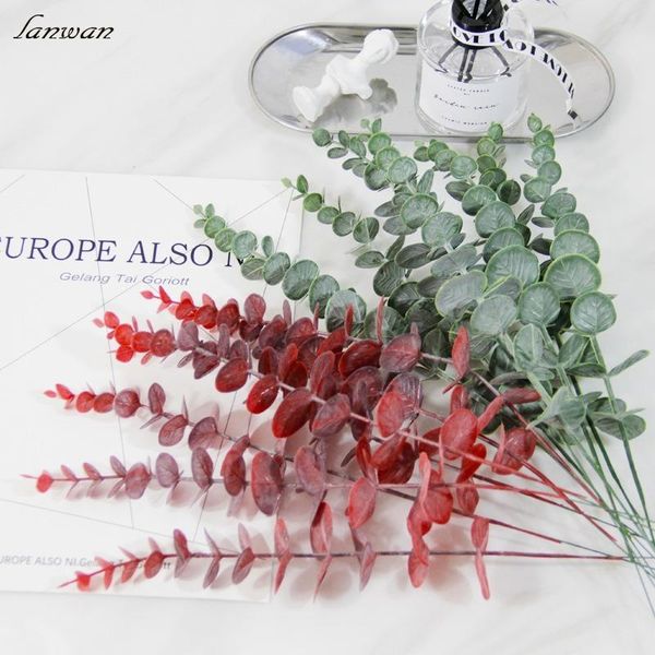 decorative flowers & wreaths 38cm artificial flower eucalyptus leaf decoration simulation bouquet wedding wall leaves
decorative flowers & wreaths 38cm artificial flower eucalyptus leaf decoration simulation bouquet wedding wall leaves