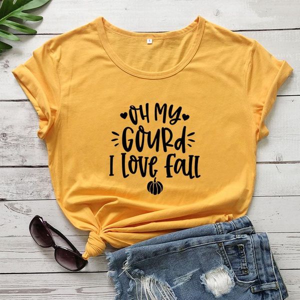 women's t-shirt oh my gourd i love fall printed arrival funny casual 100%cotton pumpkin shirt graphic tee mom, White
women's t-shirt oh my gourd i love fall printed arrival funny casual 100%cotton pumpkin shirt graphic tee mom, White