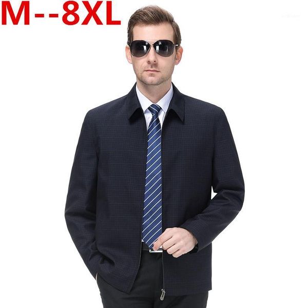 plus size 8xl 6xl 4xl spring autumn casual men's thin jackets solid slim male coats brand clothing, Black;brown
plus size 8xl 6xl 4xl spring autumn casual men's thin jackets solid slim male coats brand clothing, Black;brown