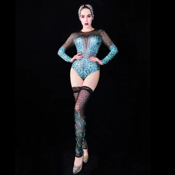 women's jumpsuits & rompers rhinestone bodysuit leggings women evening party singer stage costumes crystal nightclub dancer performance, Black;white
women's jumpsuits & rompers rhinestone bodysuit leggings women evening party singer stage costumes crystal nightclub dancer performance, Black;white