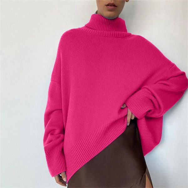 women's sweaters oversize green sweater jumpers cashmere turtleneck knitted elegant female 2021 winter loose ladies coat top, White;black
women's sweaters oversize green sweater jumpers cashmere turtleneck knitted elegant female 2021 winter loose ladies coat top, White;black