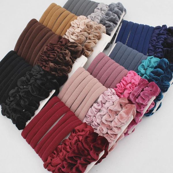 hair accessories 10pcs/lot fashion women elastic rubber band stretch nylon satin velvet ties solid diy styling
hair accessories 10pcs/lot fashion women elastic rubber band stretch nylon satin velvet ties solid diy styling