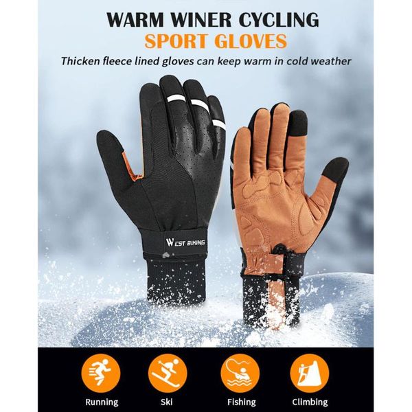 cycling gloves west biking full finger touch screen anti slip anti- bike bicycle dustproof motorcycle sports, Black
cycling gloves west biking full finger touch screen anti slip anti- bike bicycle dustproof motorcycle sports, Black