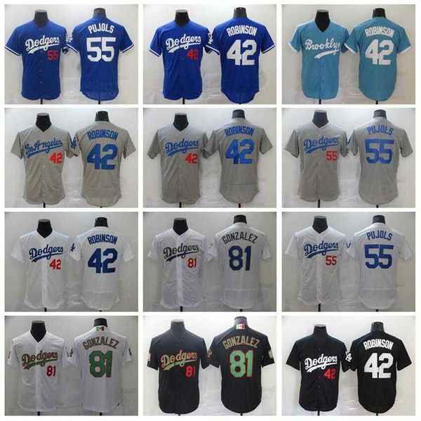 men baseball 81 victor gonzalez jersey 55 albert pujols 42 jackie robinson team blue white grey black breathable pure cotton flexbase cool b, Blue;black
men baseball 81 victor gonzalez jersey 55 albert pujols 42 jackie robinson team blue white grey black breathable pure cotton flexbase cool b, Blue;black