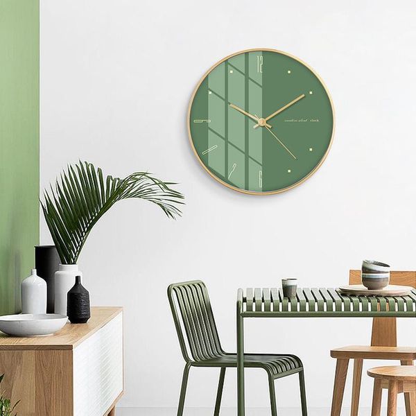 round wall clock quartz silent nordic art decoration modern minimalist living room personality creative fashion clocks
round wall clock quartz silent nordic art decoration modern minimalist living room personality creative fashion clocks